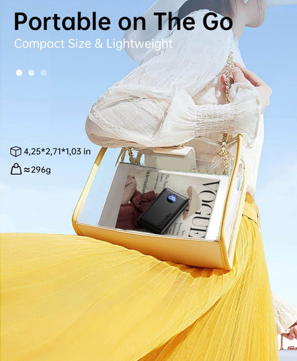 Coolreall Power Bank 20000mAh, 22.5W PD & QC4.0 USB C Fast Charging