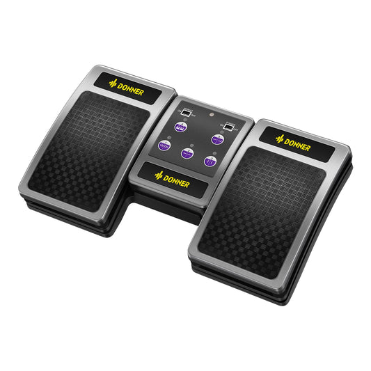 Donner Bluetooth Page Turner Pedal for Tablets and Phones Rechargeable