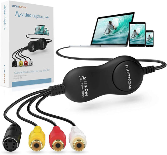 DIGITNOW! VIDEO CAPTURE, VHS TO DIGITAL CONVERTER