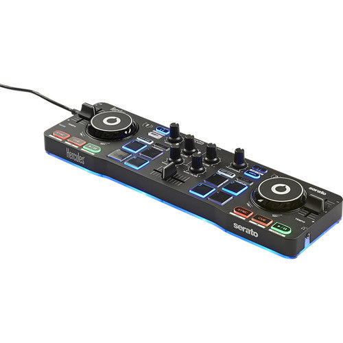 Hercules DJ Control Starlight Compact Controller with Serato DJ Lite