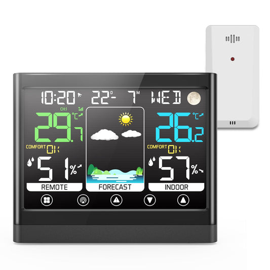 jely Wireless Weather Station with Outdoor Sensor