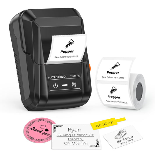 SUPVAN T50M Pro Bluetooth Label Maker Machine with Tape