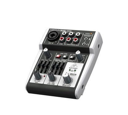 Behringer XENYX 302USB Premium 5-Input Mixer with XENYX Mic Preamp and USB/Audio Interface