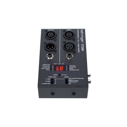 Behringer CT200 Microprocessor-Controlled 8-in-1 Cable Tester