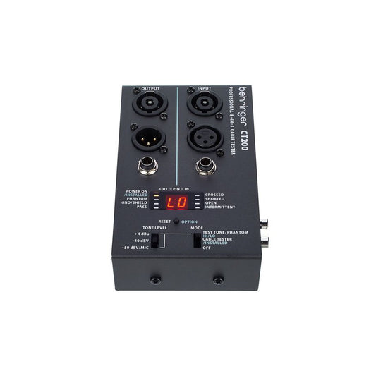 Behringer CT200 Microprocessor-Controlled 8-in-1 Cable Tester
