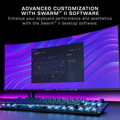 Turtle Beach Vulcan II TKL Pro Magnetic Mechanical RGB Gaming Keyboard – Analog Hall-Effect Switches