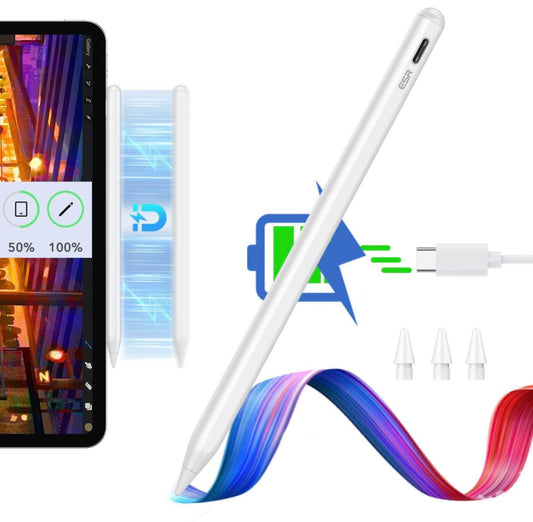 ESR Stylus Pen for iPad, Magnetic Wireless Charging iPad Pencil