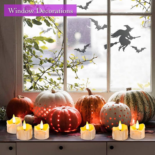 12 Pack Tea Light Candles, Battery Operated