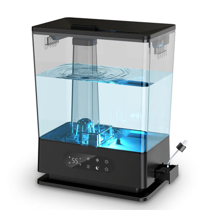 JS06 Ultrasonic Humidifier 6L, Adjustable Humidity, Two 360° Rotating Steam Nozzles