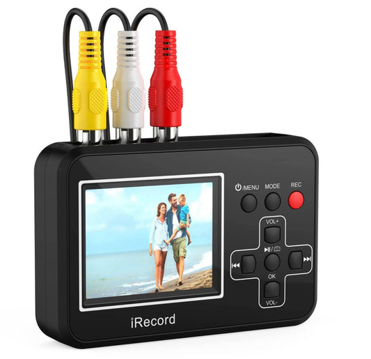 DIGITNOW! Video Capture Vhs to Digital Converter Records Video Tapes to Memory Card