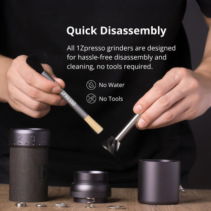 1Zpresso J-Ultra Manual Coffee Grinder Iron Gray, 40g
