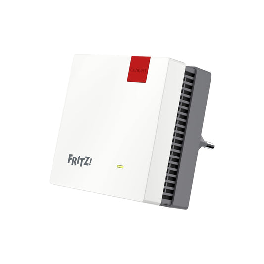 FRITZ!Repeater 1200 AX (Wi-Fi 6 Repeater with two radio units: 5 GHz band