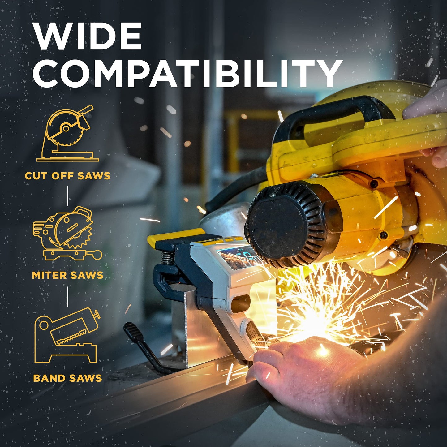 REEKON M1 Caliber Measuring Tool for Miter Saws – Eliminates Need to Measure & Mark Materials