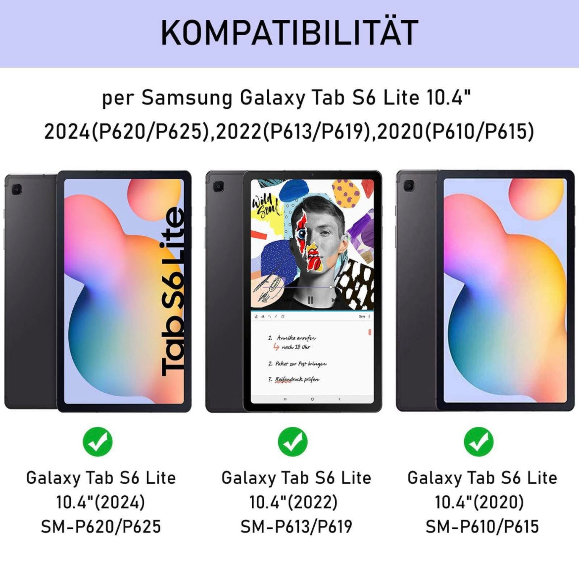 Samsung Galaxy Tab S6 Lite Case with Keyboard