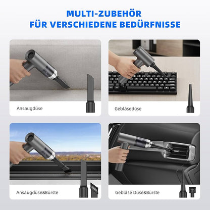 Quilted Northern Handheld Vacuum Cleaner, 15000Pa Battery Handheld Vacuum Cleaner, USB-C Rechargeable