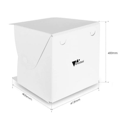 AMZDEAL 40x40 CM Portable Studio Light Box