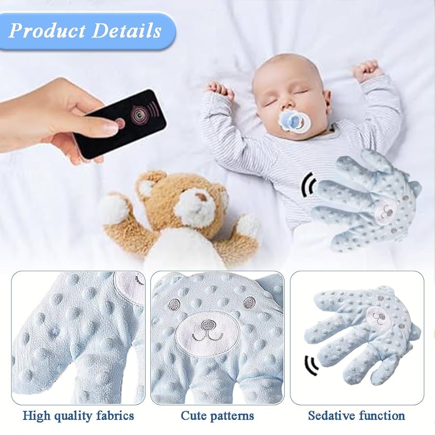 Baby Soothing Palm Hand, Baby Soothing Hand Pillow, Soothing the Palm