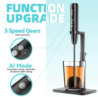 ISTOYO Rechargeable Resin Mixer Ultra, Upgraded 3 Speeds Control Epoxy Mixer with AI Mode