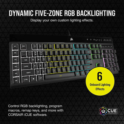 Corsair K55 RGB PRO Membrane Wired Gaming Keyboard – IP42