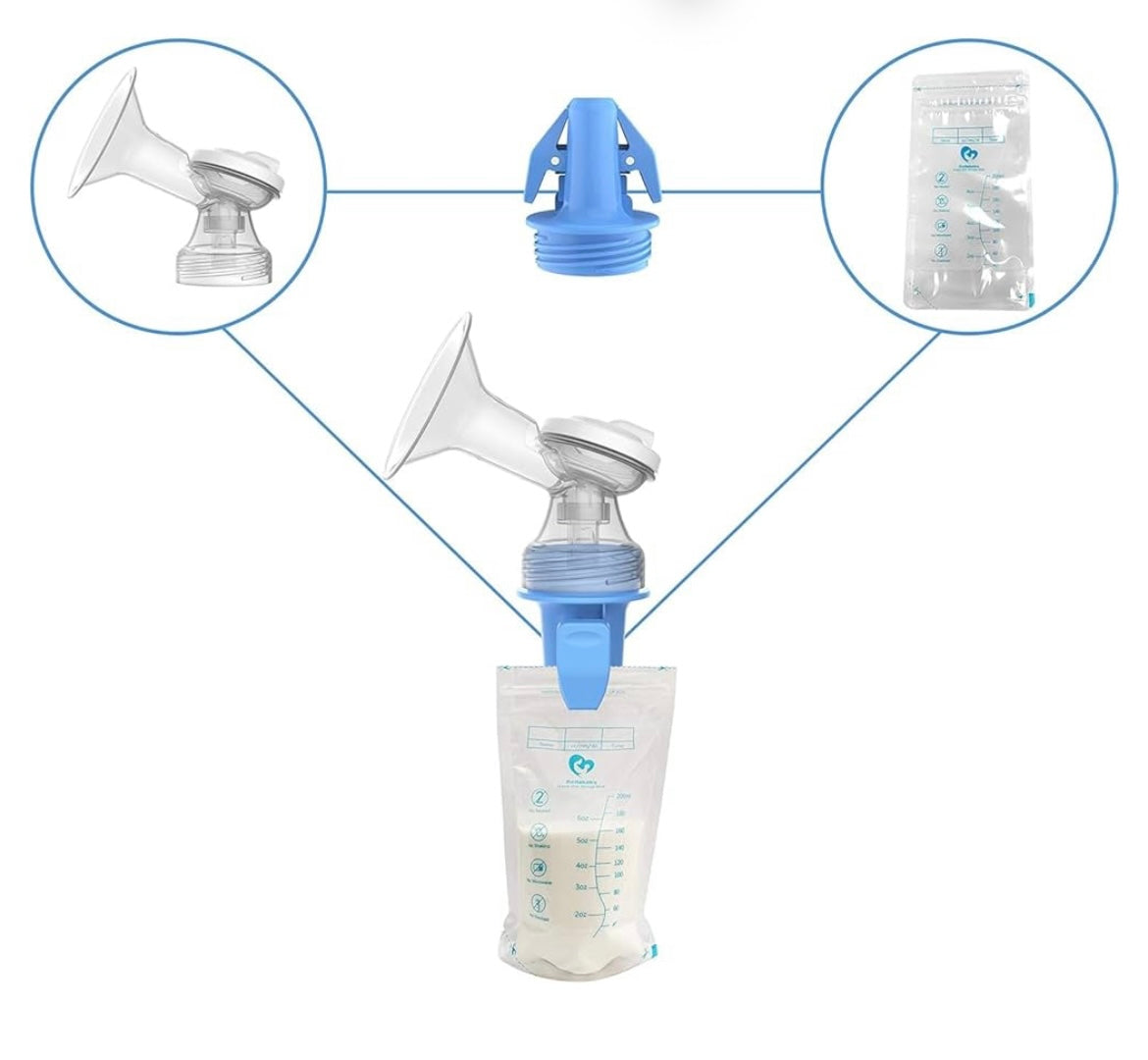 Bellababy Electric Breast Pump Portable, Double Breast Pump 4 Modes & 9 Levels Efficient Suction