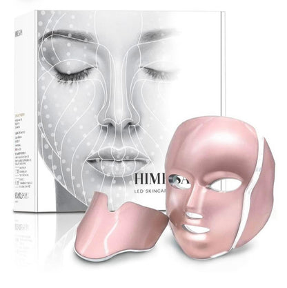 Led Face Mask, FSA/HSA Eligible, 7 Colors Light Mask for Face, Blue & Red Light Face Mask Anti-aging