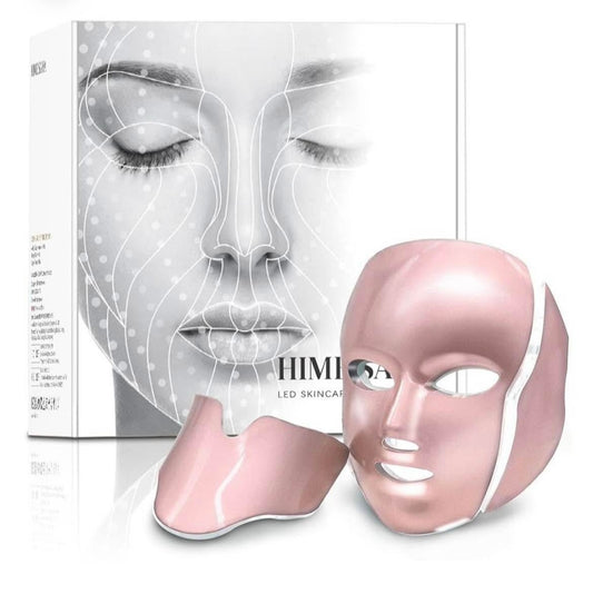 Led Face Mask, FSA/HSA Eligible, 7 Colors Light Mask for Face, Blue & Red Light Face Mask Anti-aging