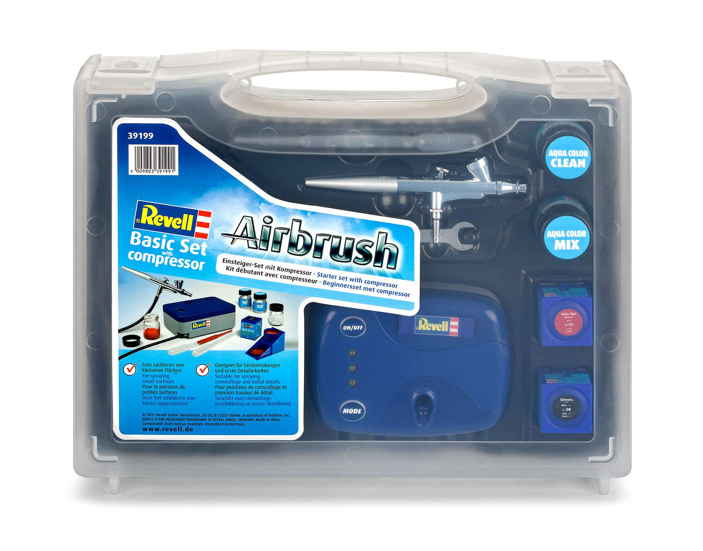 Revell 39199 Airbrush Basic Set with Compressor