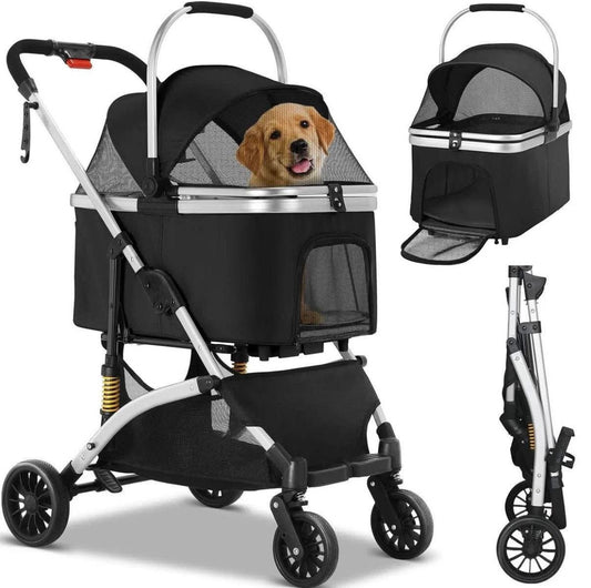 3 in 1 Pet Stroller Pet Carrier for Dogs and Cats, up to 20 kg