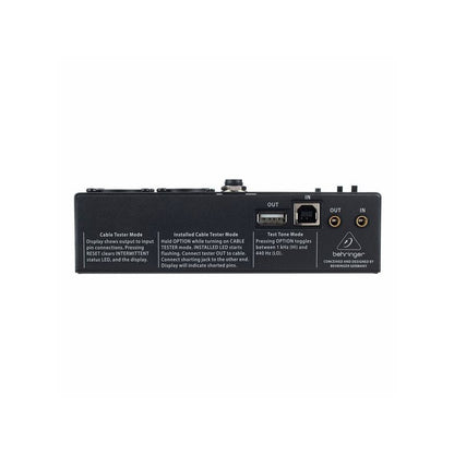 Behringer CT200 Microprocessor-Controlled 8-in-1 Cable Tester