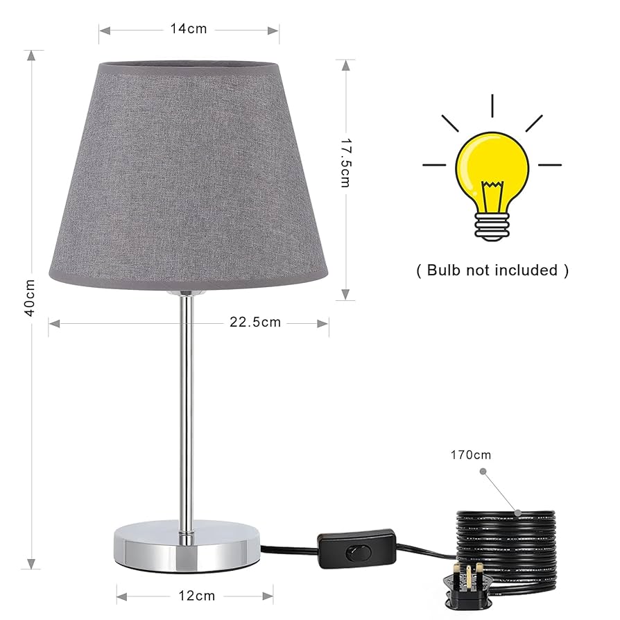 Table Lamps Set of 2 Bedside Lamps Bedside Lamps Set of 2 Modern Small Desk Reading Lamp for Bedroom