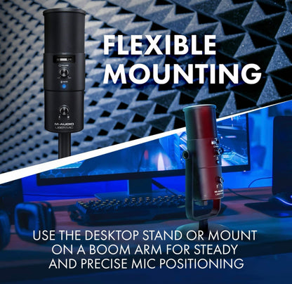M-Audio Uber Mic | Professional USB Microphone With Switchable Polar Patterns