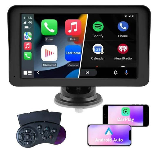 Awesafe 7 inch Touch Screen Wireless Carplay Car Stereo with Android Auto Support Bluetooth