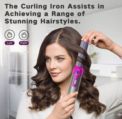 New Updated 5 in 1 Hair Styler, Hot Air Brush, Hair Dryer Brush, Hair Curler, Air Styler, Hair Dryer