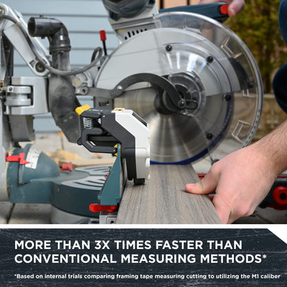 REEKON M1 Caliber Measuring Tool for Miter Saws – Eliminates Need to Measure & Mark Materials