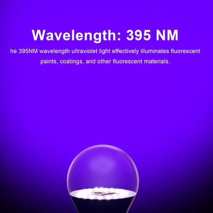 MEEKBOS 2 Pack UV Black Light Bulbs, 12W LED Blacklight